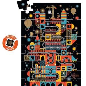 DJECO WIZZY PUZZLE LA CIUDAD ANIMADA