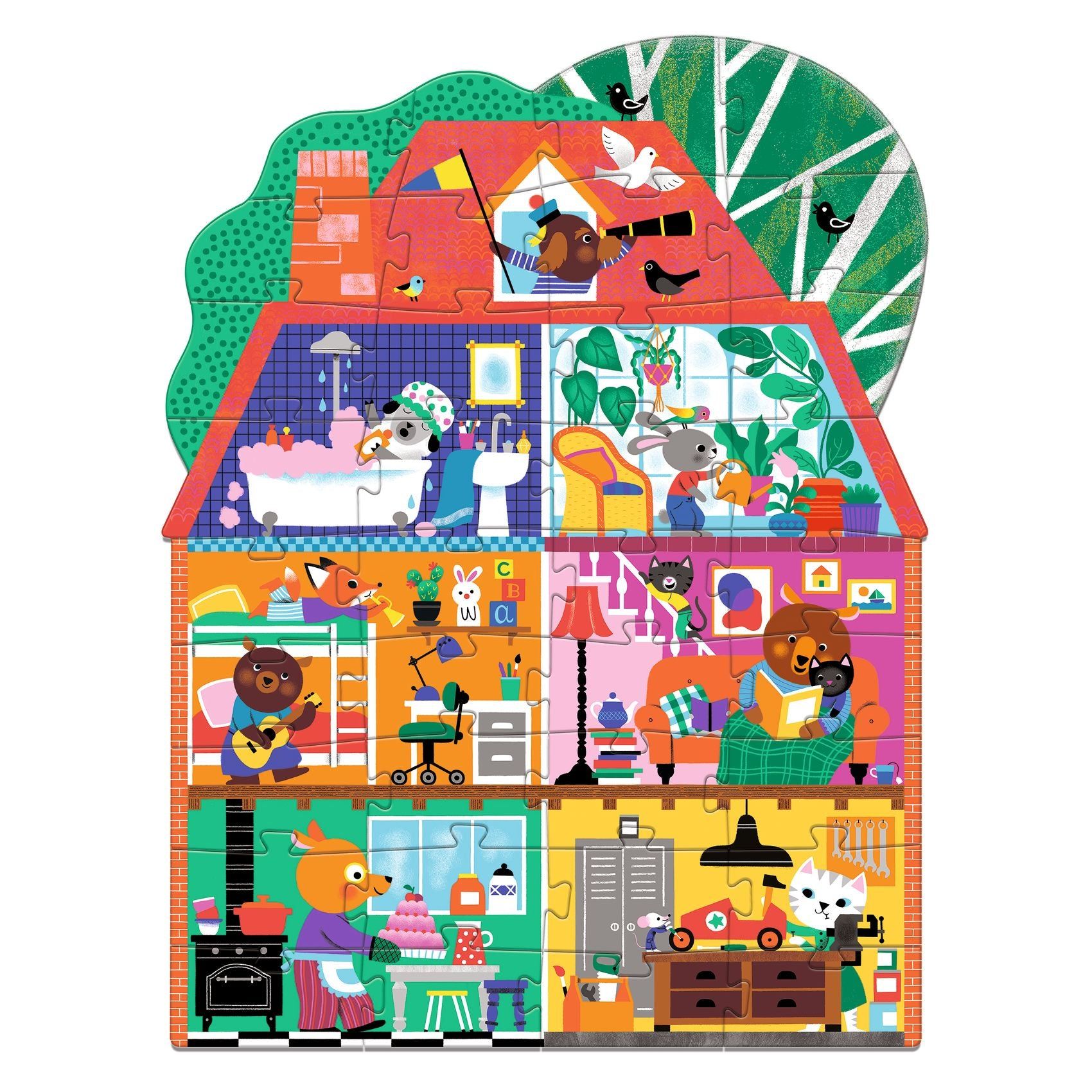 DJECO P. GIGANTE LA CASA DE LOS AMIGUITOS - Imagen 2