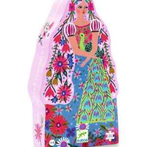 DJECO P. SILUETA LA PRINCESA Y SU PAVO REAL