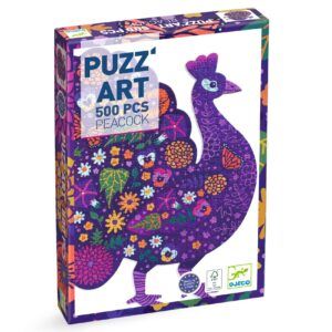 DJECO PUZZLE ART PAVO REAL