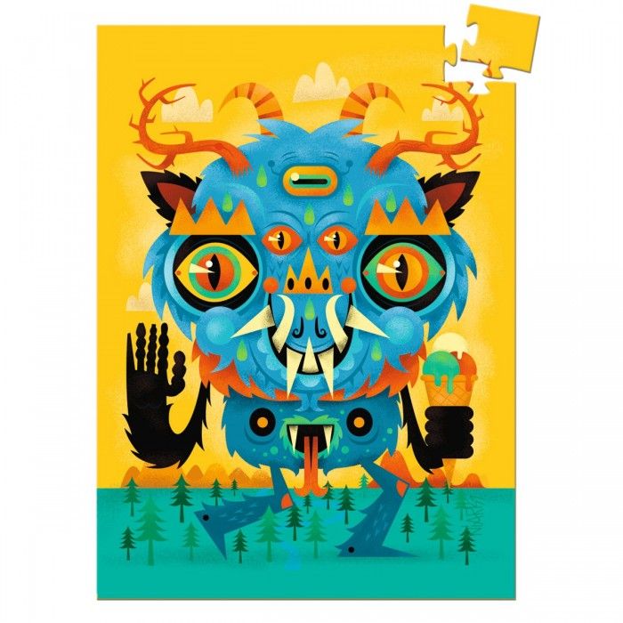 DJECO MINI PUZZLE THE MONSTER