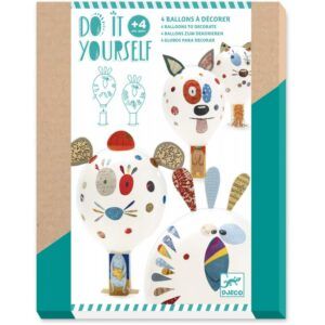DJECO DIY GLOBOS PARA DECORAR GLOBO ANIMO
