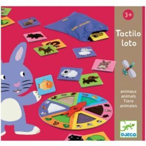 DJECO EDUCATIVOS TÁCTILO LOTO ANIMALES