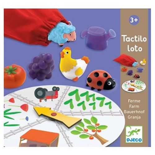 DJECO EDUCATIVOS TÁCTILO LOTO GRANJA - Imagen 3