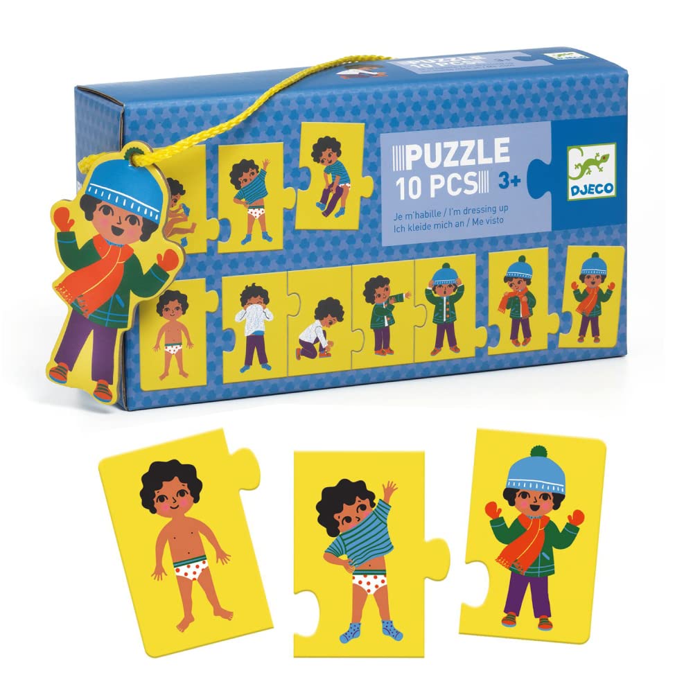 DJECO EDUCATIVOS PUZZLE ME VISTO - Imagen 3