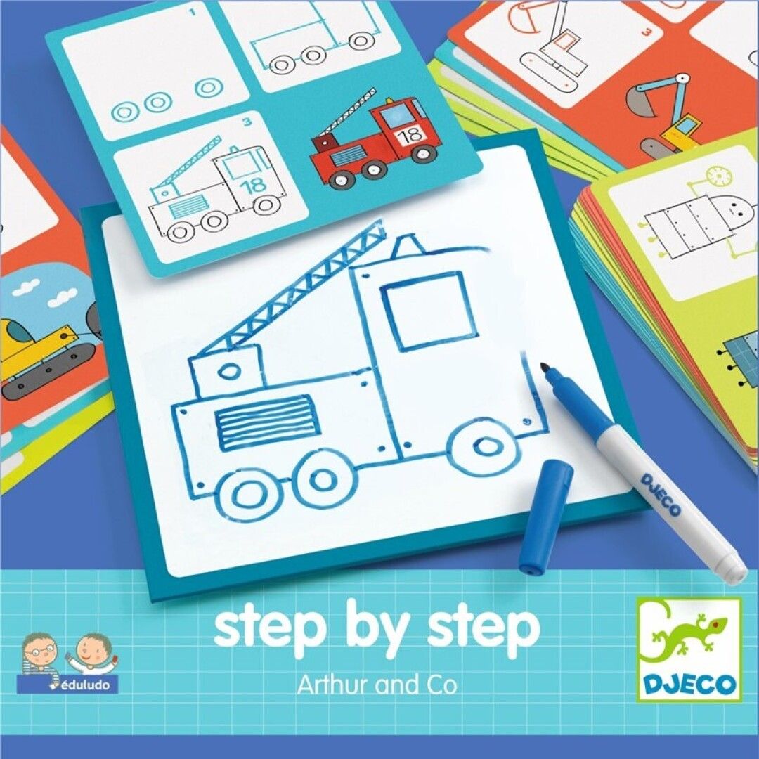 DJECO EDULUDO STEP BY STEP ARTHUR AND CO