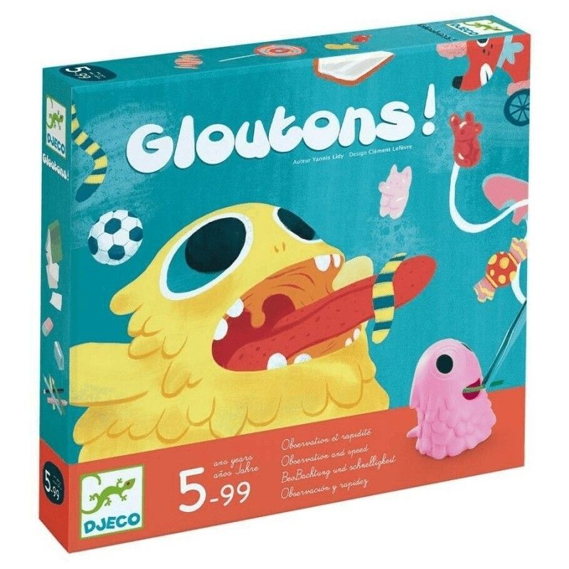DJECO JUEGO GLOUTONS