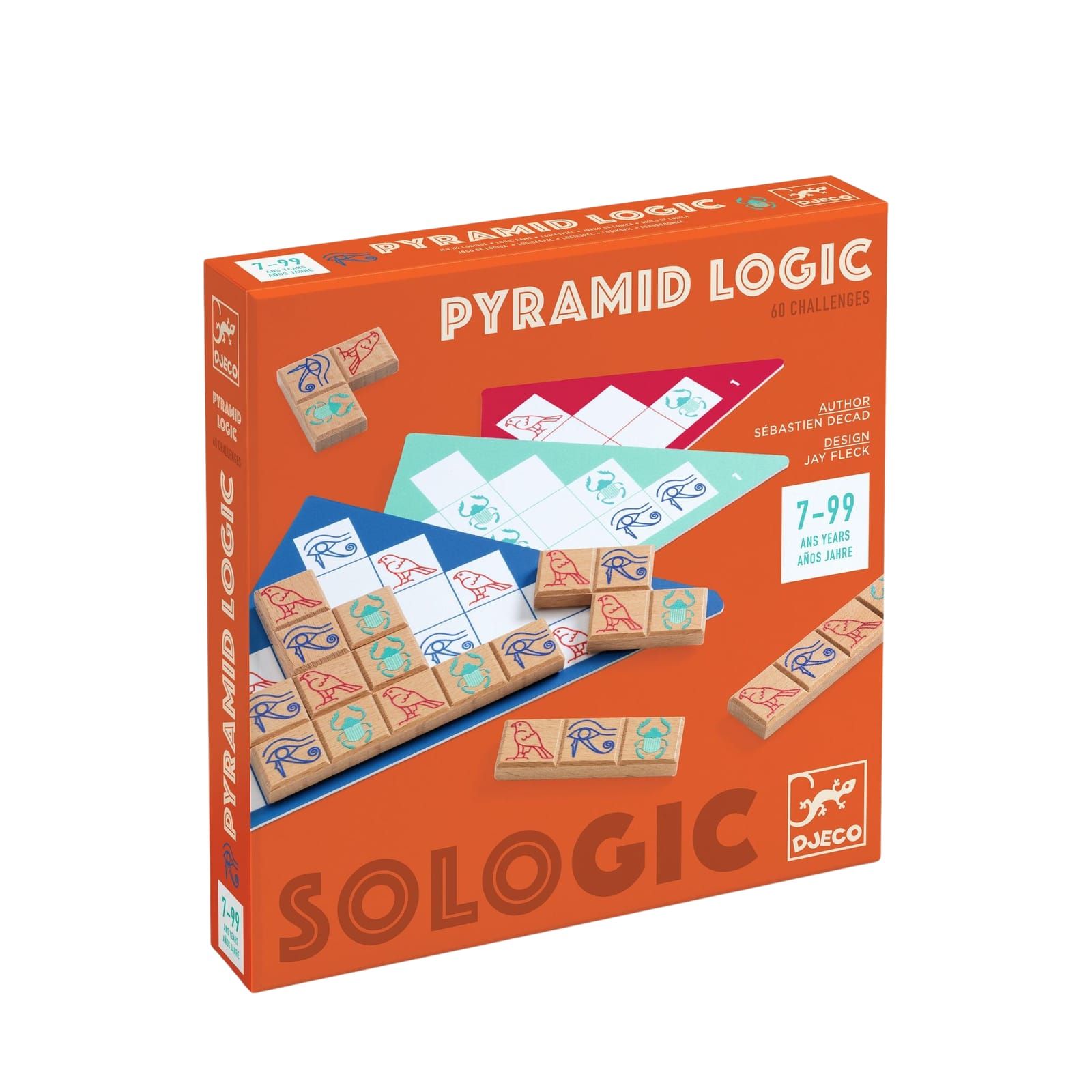 DJECO JUEGO PYRAMID LOGIC
