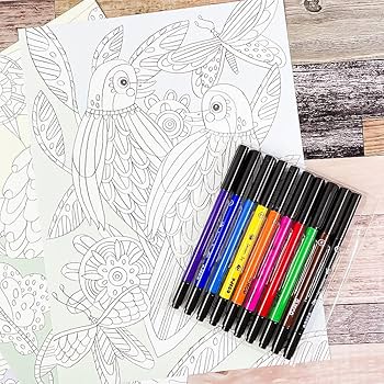 DJECO POSTERS PARA COLOREAR COLOURING GALLERY PÁJAROS - Imagen 2
