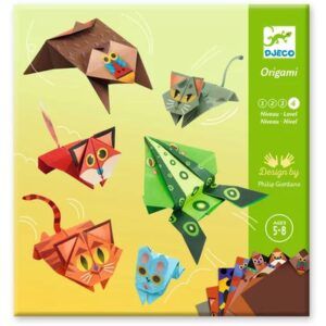 DJECO PAPIROFLEXIA ORIGAMI ANIMALES SALTARINES