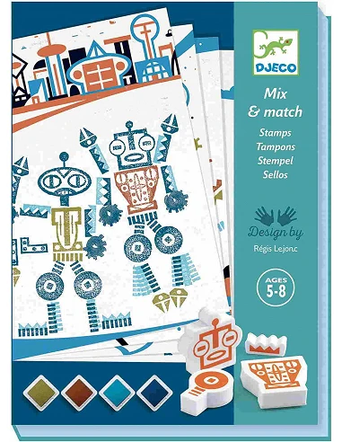 DJECO SELLOS ALIEN ROBOTS