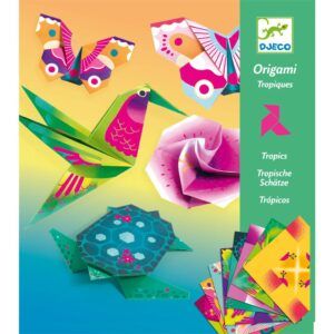 DJECO PAPIROFLEXIA ORIGAMI TRÓPICOS