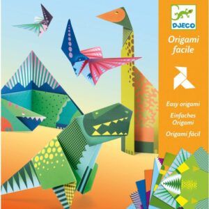 DJECO PAPIROFLEXIA ORIGAMI DINOSAURIOS