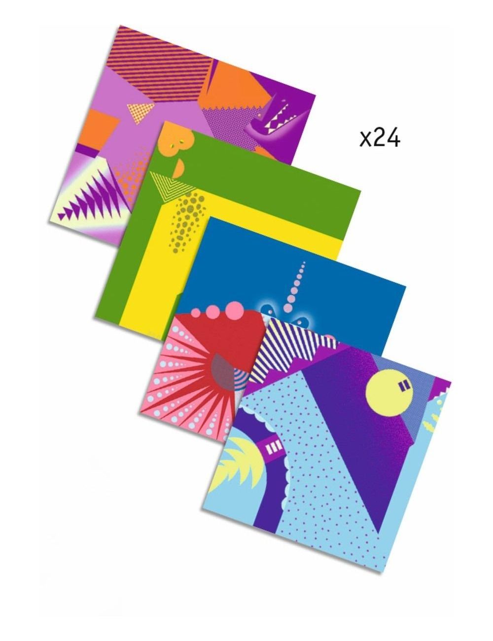 DJECO PAPIROFLEXIA ORIGAMI DINOSAURIOS - Imagen 3