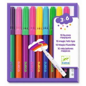 DJECO COLORES PARA PEQUES 10 ROTULADORES MÁGICOS