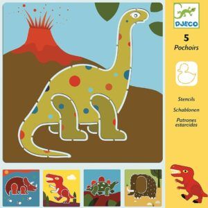 DJECO PLANTILLAS DINOSAURIOS