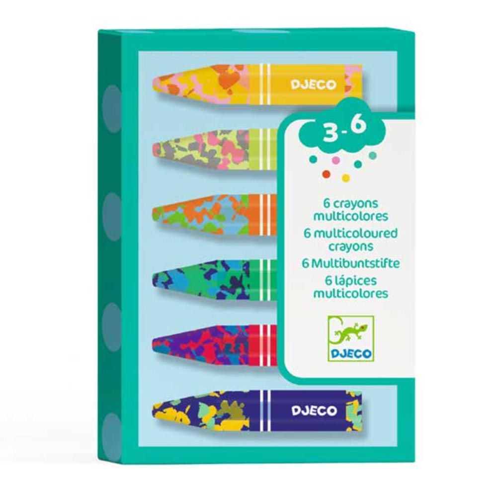 DJECO COLORES PARA PEQUES 6 LÁPICES - Imagen 2