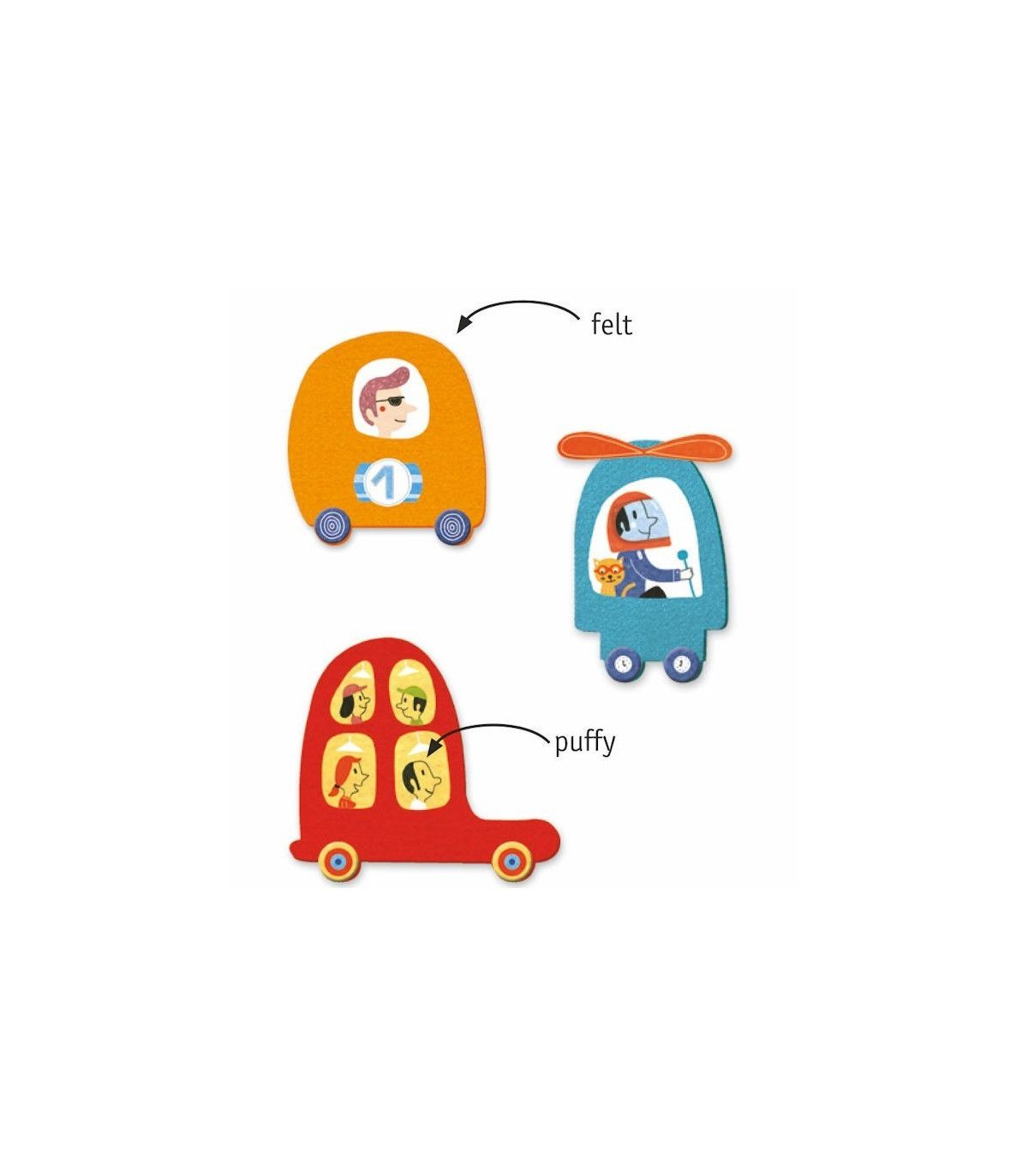 DJECO CREAR CON PEGATINAS ME GUSTAN LOS COCHES - Imagen 2