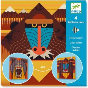 DJECO CUADROS DOBLES VIDA SALVAJE
