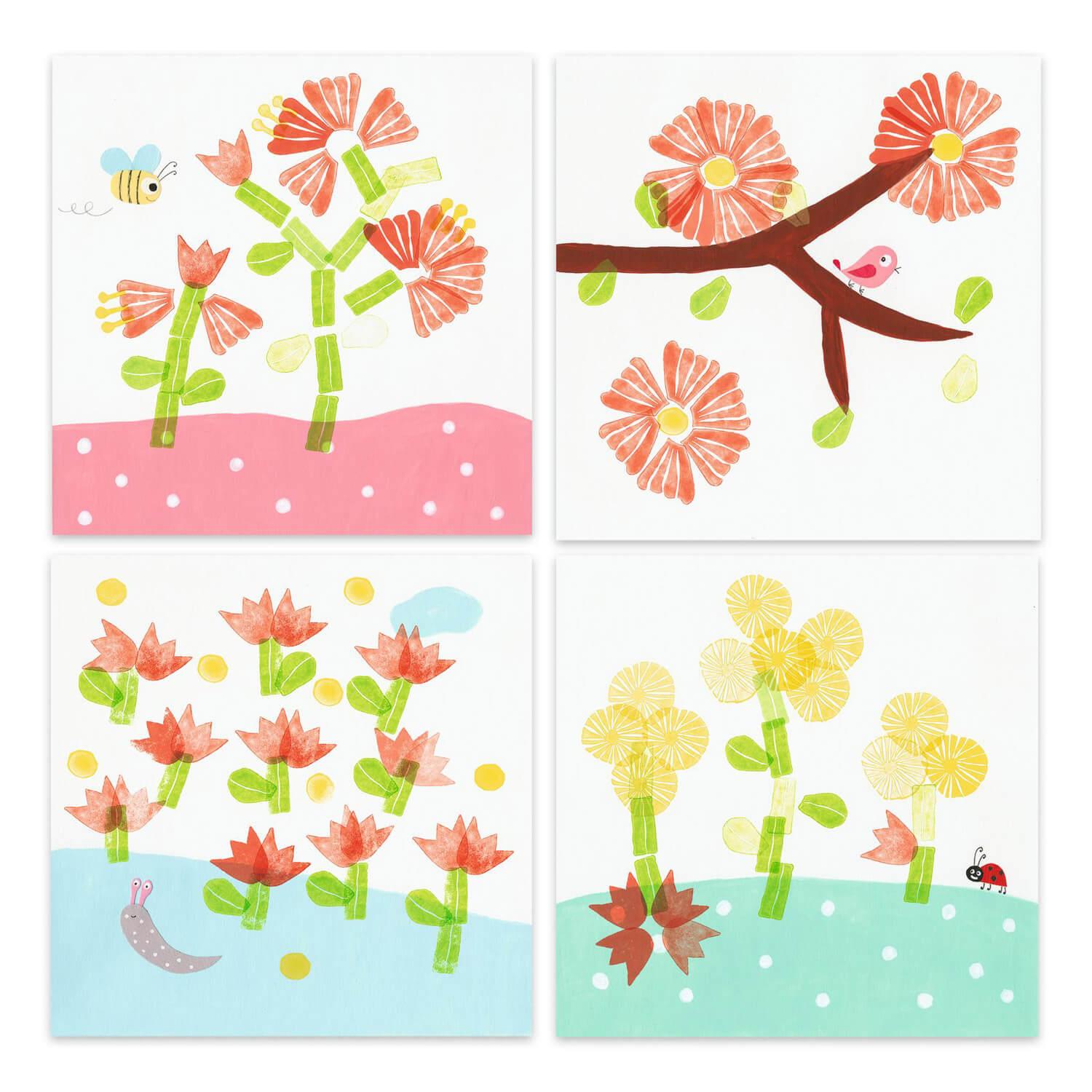 DJECO SELLOS CON FLORES - Imagen 2