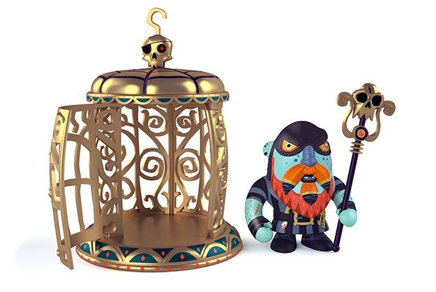 DJECO ARTY TOYS GNOMUS & ZE CAGE