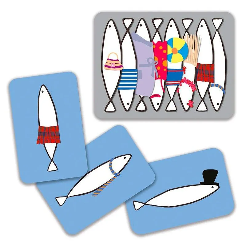DJECO CARTAS SARDINES - Imagen 2