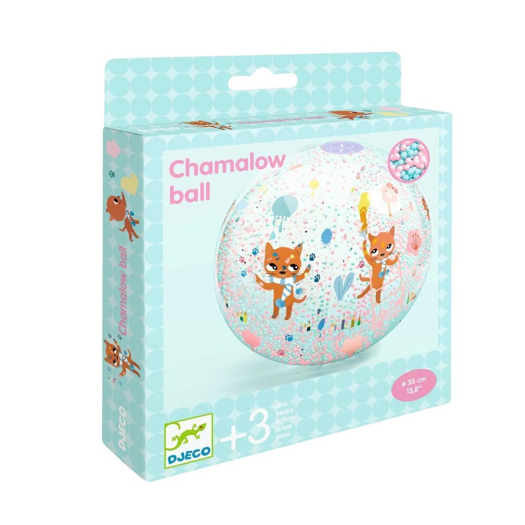 DJECO JUEGO HABILIDAD PELOTA CHAMALOW 35 CM - Imagen 2