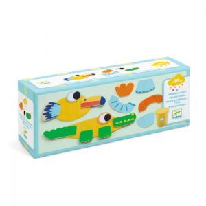 DJECO PASTA MOLDEAR PLASTIANIMALES