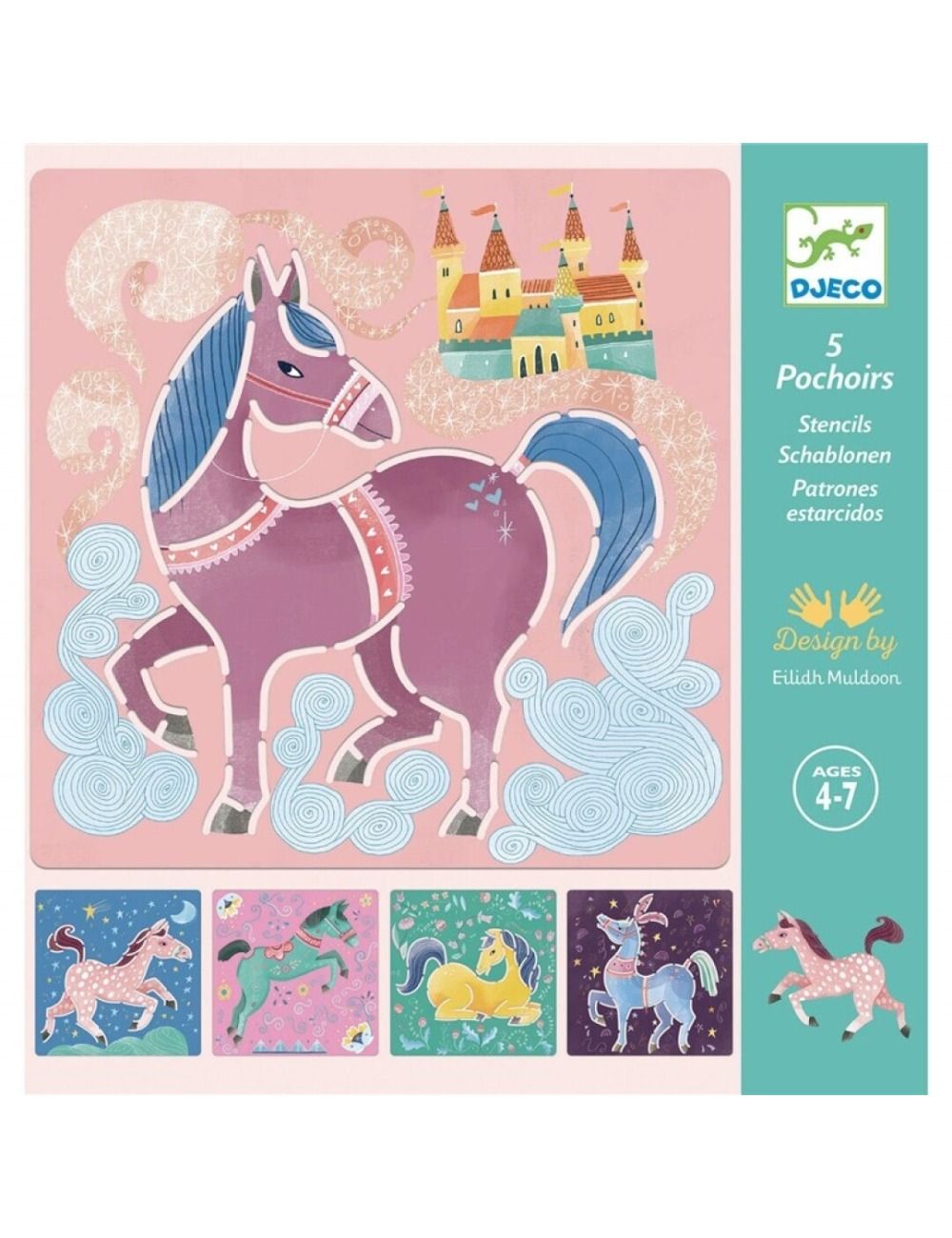 DJECO PLANTILLAS CABALLOS