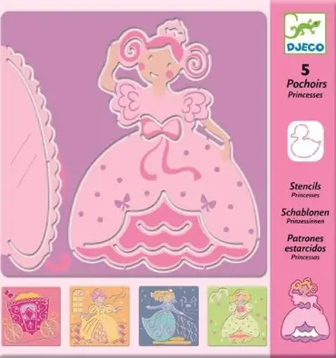 DJECO PLANTILLAS PRINCESAS