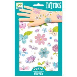 DJECO TATUAJES FLORES CAMPESTRES