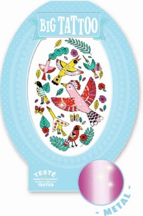 DJECO TATUAJES PAJARITOS