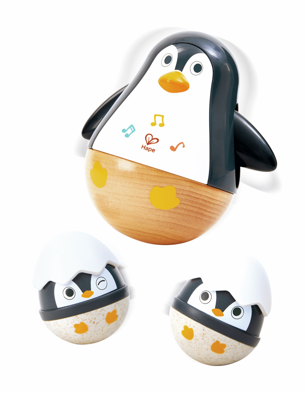 HAPE WOBBLING PENGUIN FAMILY - Imagen 3