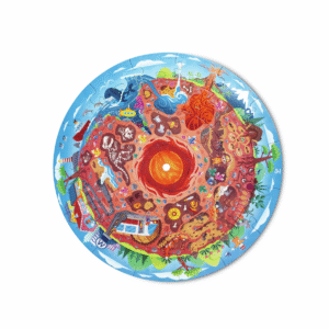 HAPE PUZLE MUNDO SUBTERRÁNEO