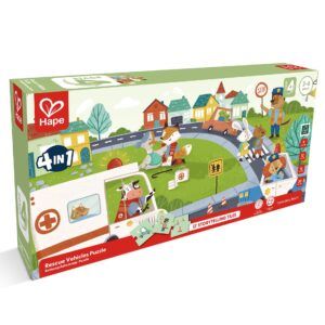 HAPE RESCUE VEHICLES PUZZLE