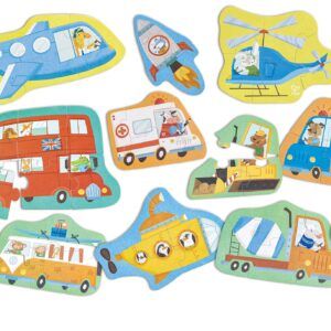 HAPE ROMPECABEZAS DE RUEDAS Y MARAVILLAS