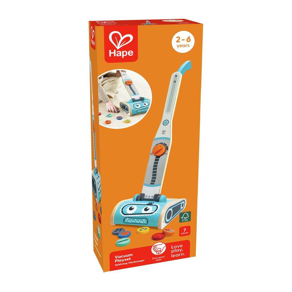 HAPE JUEGO DE ASPIRADORA