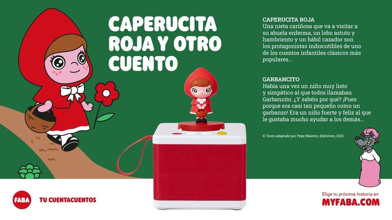 FABA HISTORIA SONORA CAPERUCITA ROJA Y OTRO CUENTO - Imagen 2