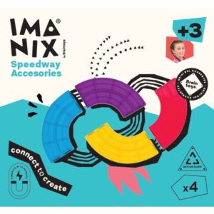 IMANIX PISTA CUARTO DE CURVA 4 PZAS