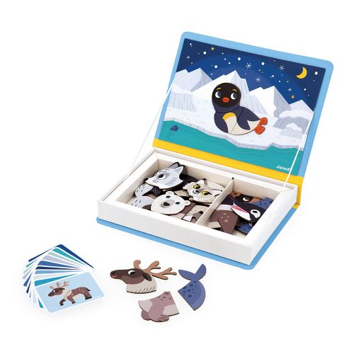 JANOD MAGNETI'BOOK ANIMALES POLARES - Imagen 2