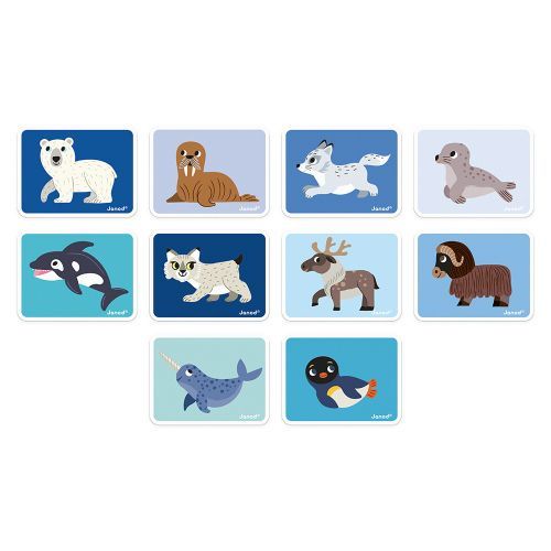 JANOD MAGNETI'BOOK ANIMALES POLARES - Imagen 3