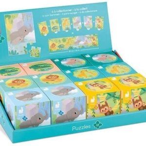 JANOD PUZLES DE BOLSILLO PARA COLECCIONAR 12 PZAS