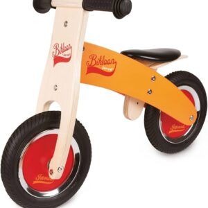 JANOD MI PRIMERA BICICLETA LITTLE BIKLOON NARANJA Y ROJO
