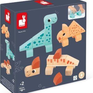 JANOD DINO CUBIKOSAURUS, DINOSAURIOS PARA CONSTRUIR