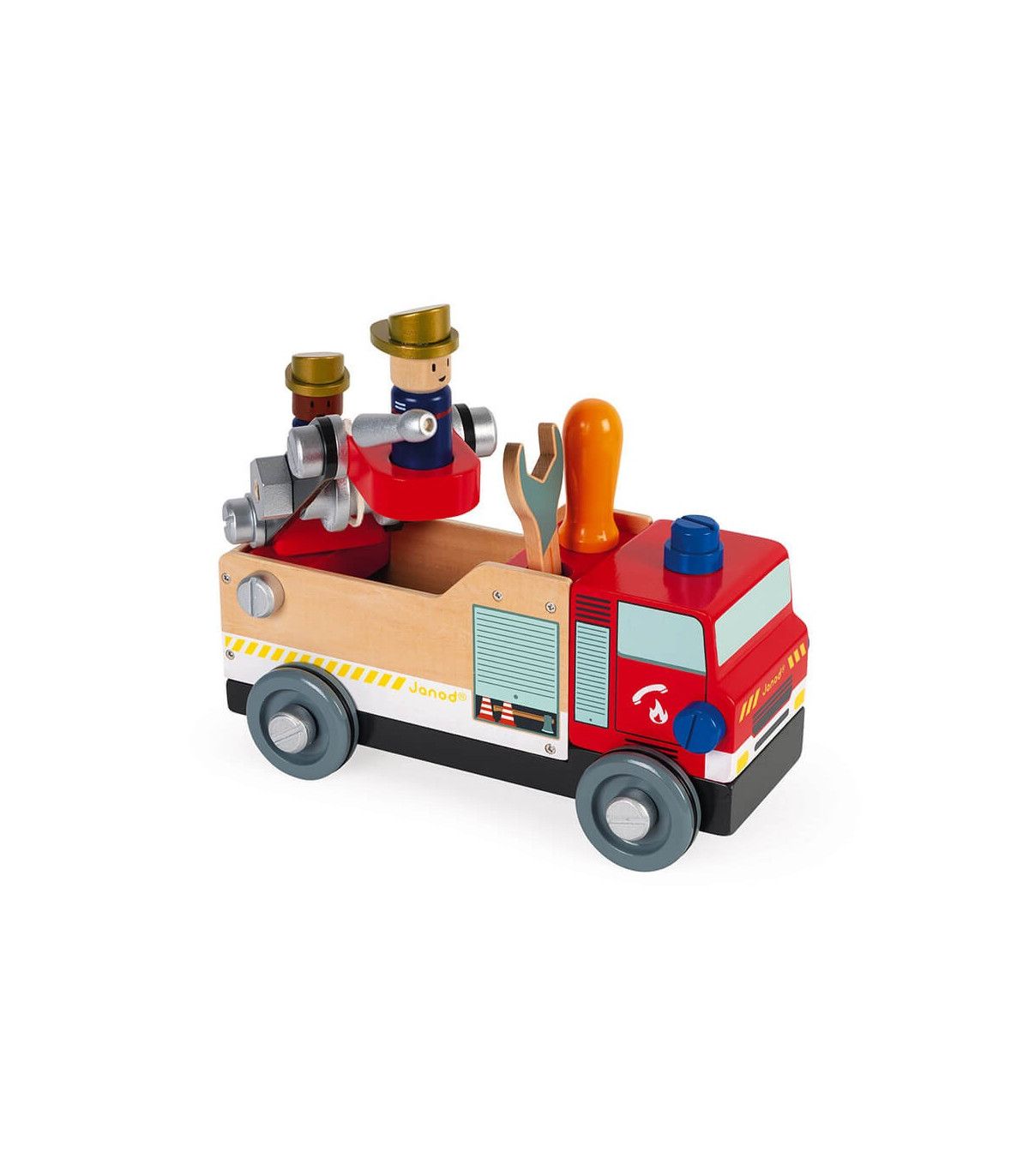 JANOD BRICO'KIDS DIY CAMIÓN DE BOMBEROS