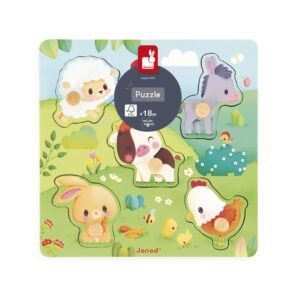 JANOD GRANJA PUZLE TÁCTIL DE LA GRANJA