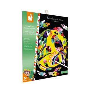 JANOD ARTE SCRATCH ANIMALES DEL MUNDO