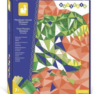 JANOD MOSAICOS DE ESPUMA DINOSAURIOS