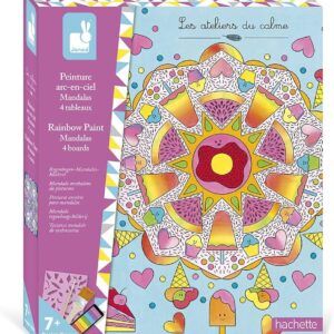 JANOD MANDALAS DE PINTURA ARCO IRIS