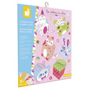 JANOD 12 CAJAS DE PAPEL KAWAII PARA CREAR